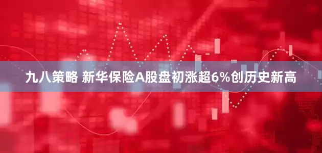 九八策略 新华保险A股盘初涨超6%创历史新高